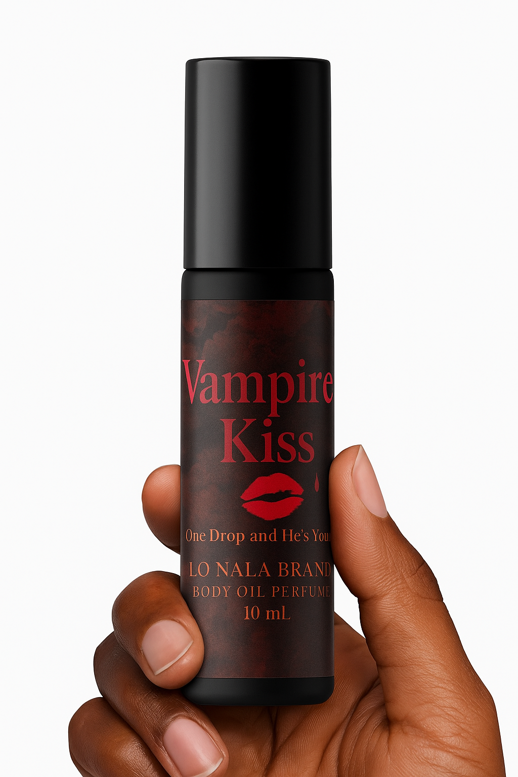 Vampire Kiss Body Oil Perfume – Sweet Seductive Gothic Fragrance | Long-Lasting Perfume Oil for Women