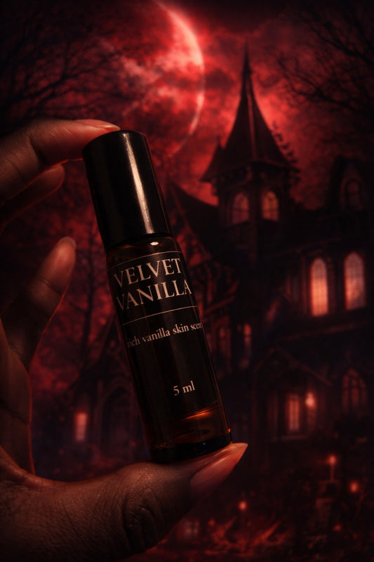 Velvet Vanilla Perfume Oil – Soft Vanilla Musk Skin Scent (5ml)